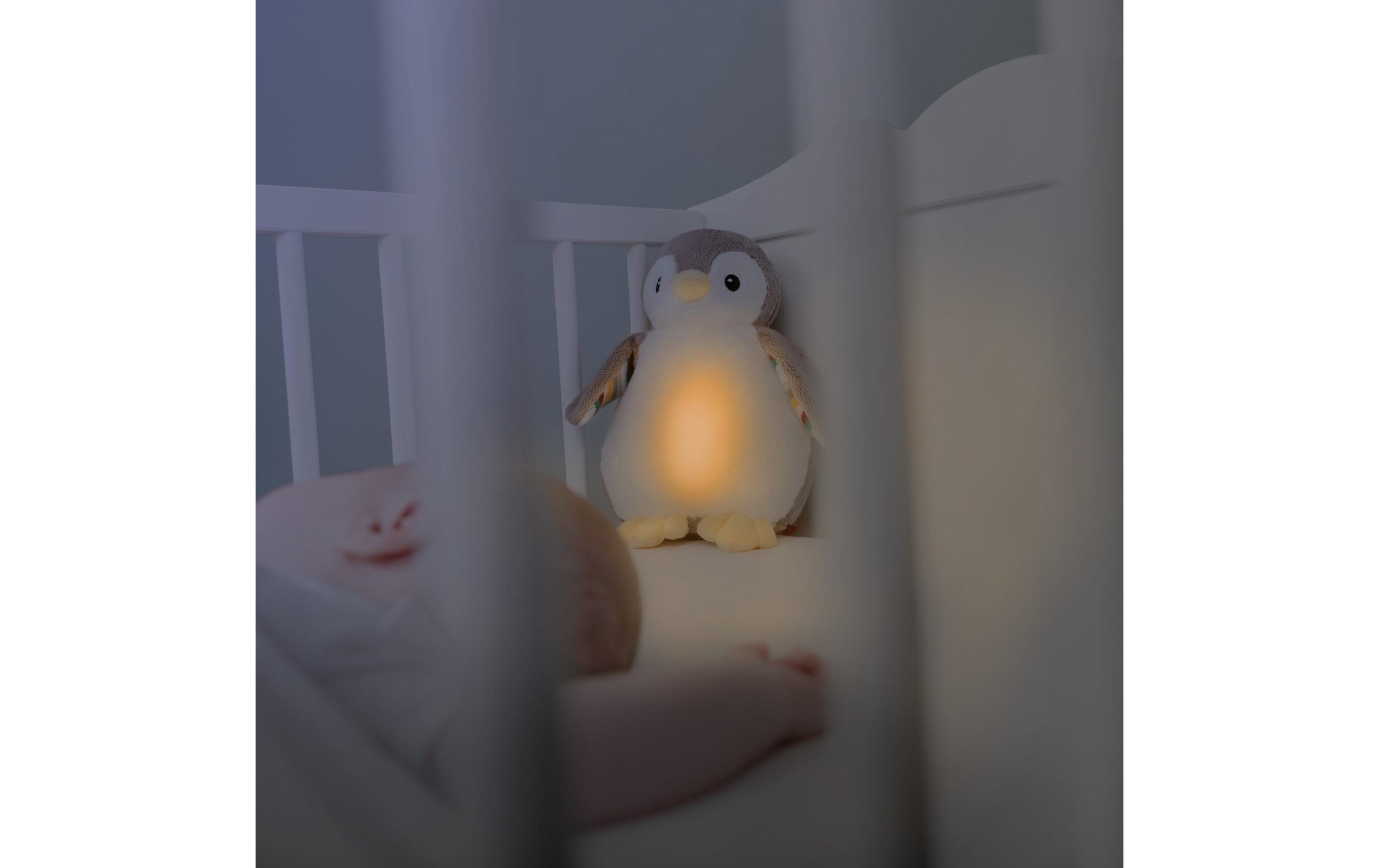 Einschlafhilfe Phoebe PinguinBabyschlafhilfe mit Sprachaufnahme und Nachtlicht