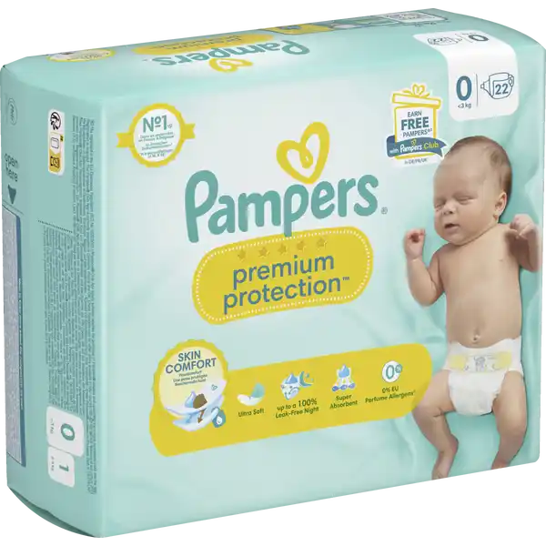 premium protection Windeln Gr.0 (unter 3kg)