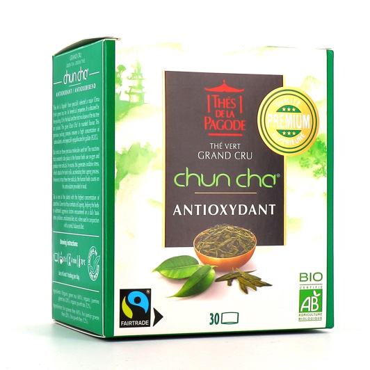 Thé vert Grand Cru Chun Cha Thé de la Pagode