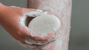 HappySoaps Aloevera Shavingbar 80GR