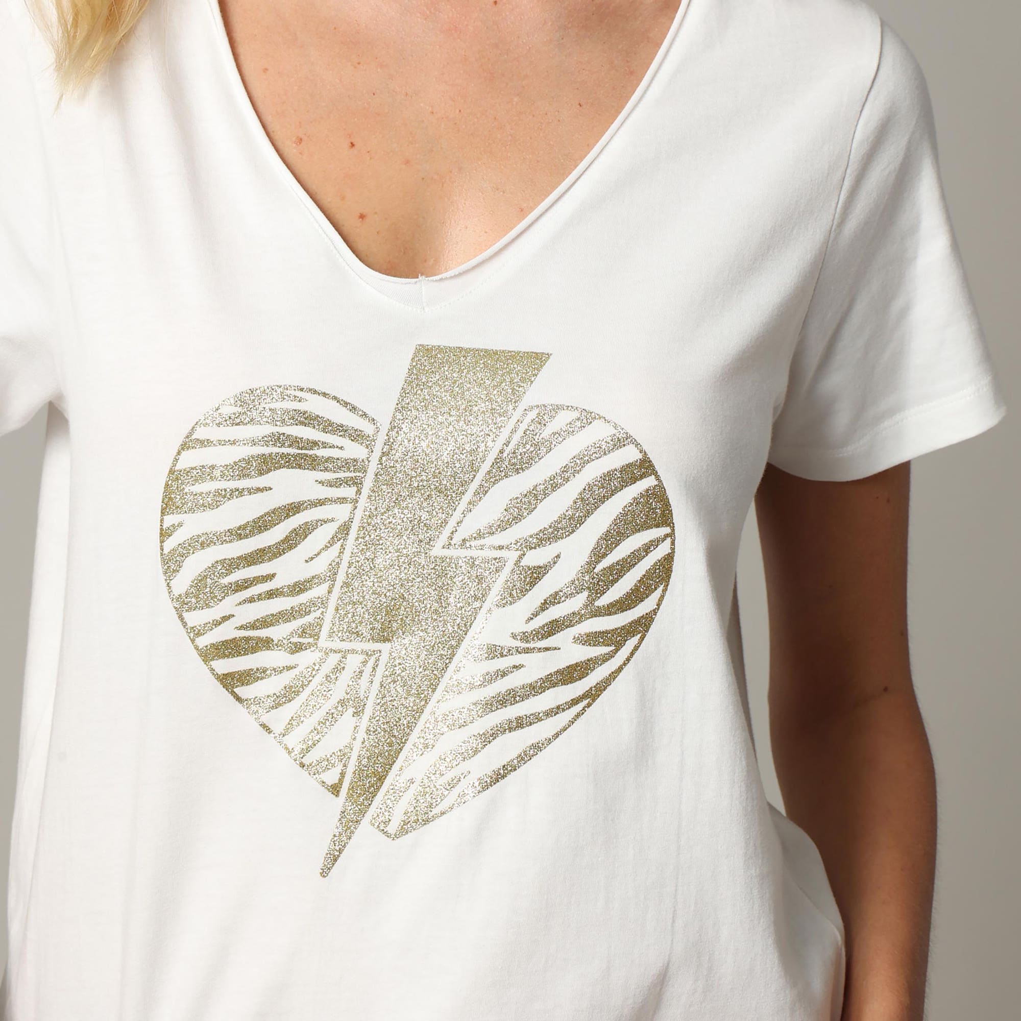 T-shirt Femme blanc