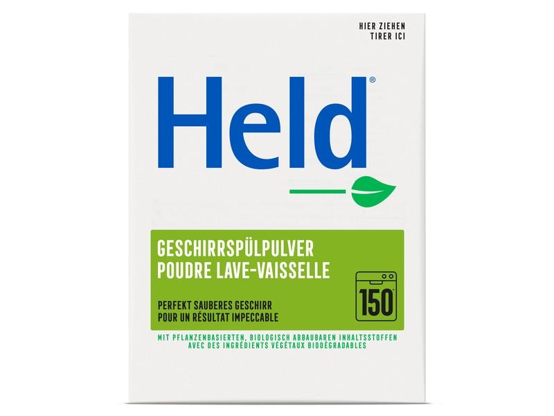 Held Maschinenspülmittel Pulver 3 kg Biologisch abbaubares Geschirrspülmittel