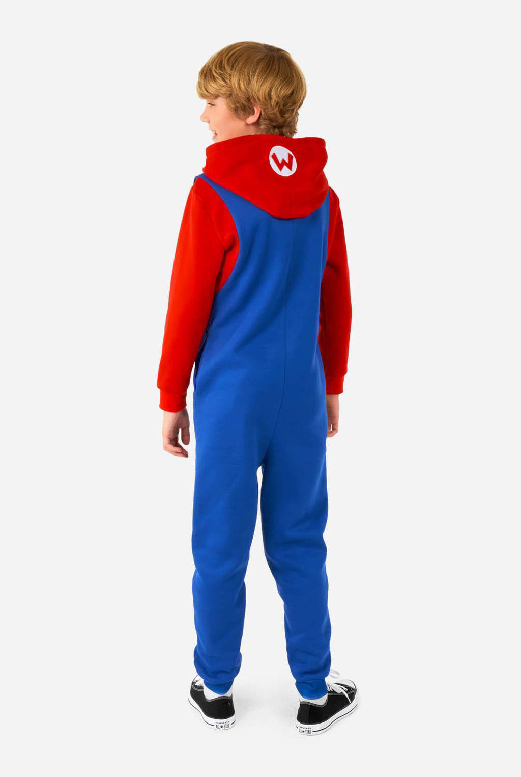 OppoSuits onesie Mario blauw/rood