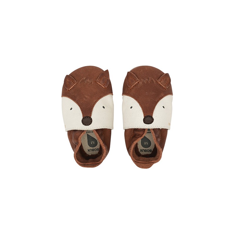 Bobux Bobux chaussons foxy chocolat