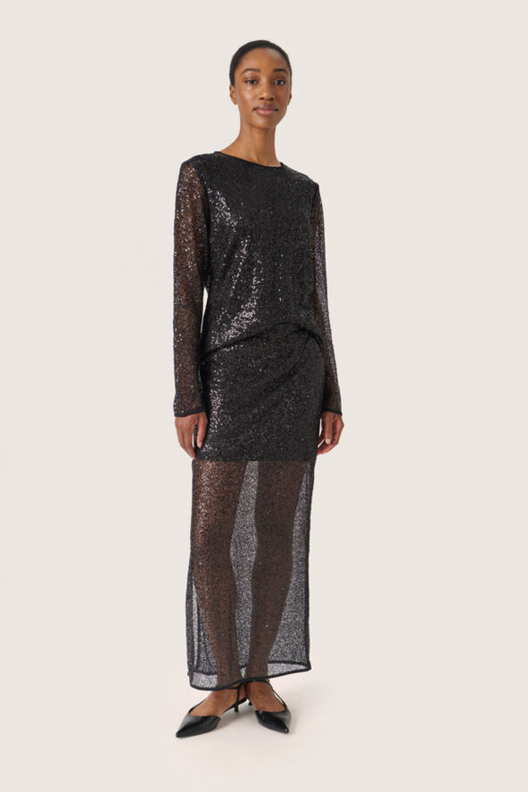 Soaked in Luxury SLAdea Skirt Black