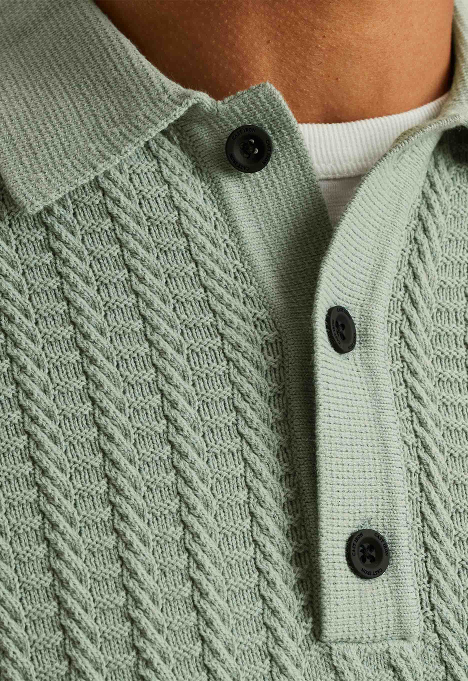 Cast Iron Longsleeve Polo