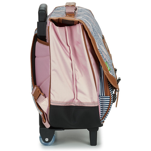 Tann's - CREATION FLORE TROLLEY CARTABLE 41 CM - Rose