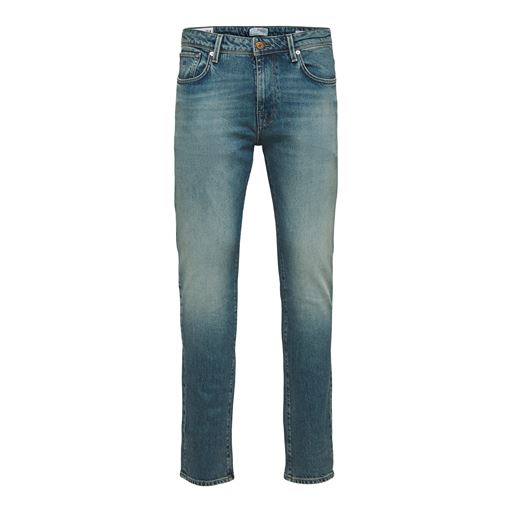 Selected Homme Slim-Leon Jeans, Light Blue Denim, W36/L34