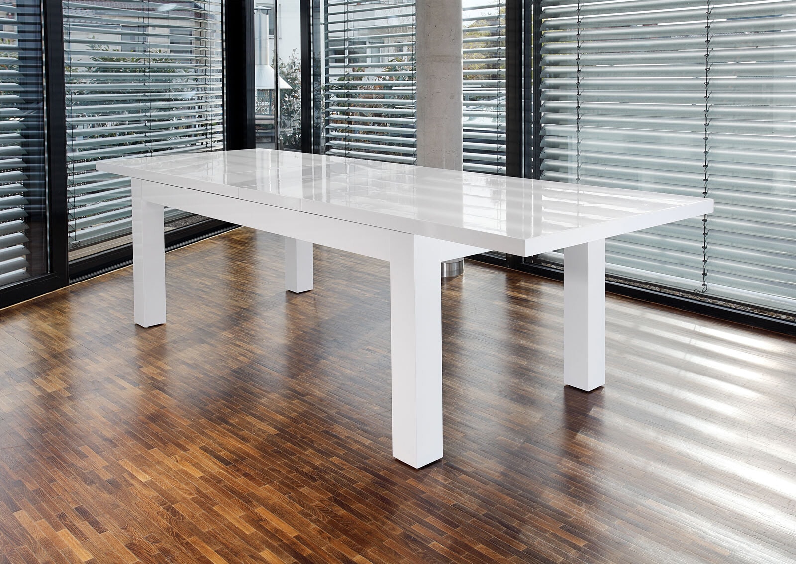 CASAVANTI Esstisch 180-260 x 90 cm weiß