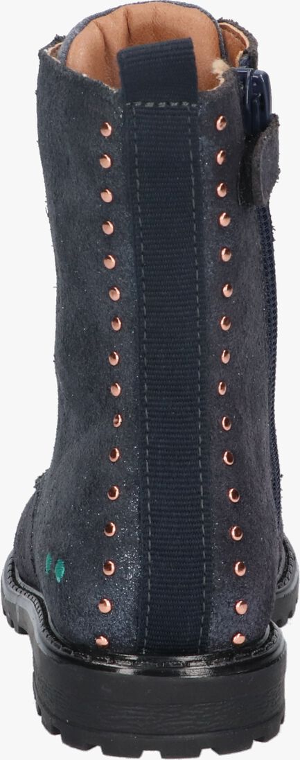 BUNNIESJR blauwe bunniesjr biker boots hannah happy
