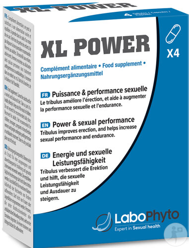 Labophyto XL Power L'Aphrodisiaque 4en1 4 Gélules