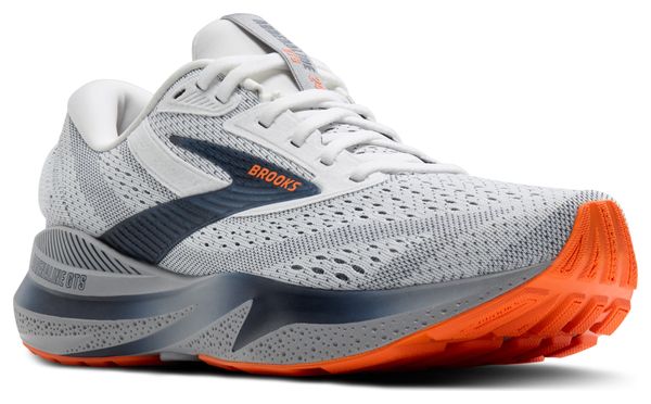 Chaussures Running Brooks Adrenaline GTS 24 Blanc/Bleu Homme