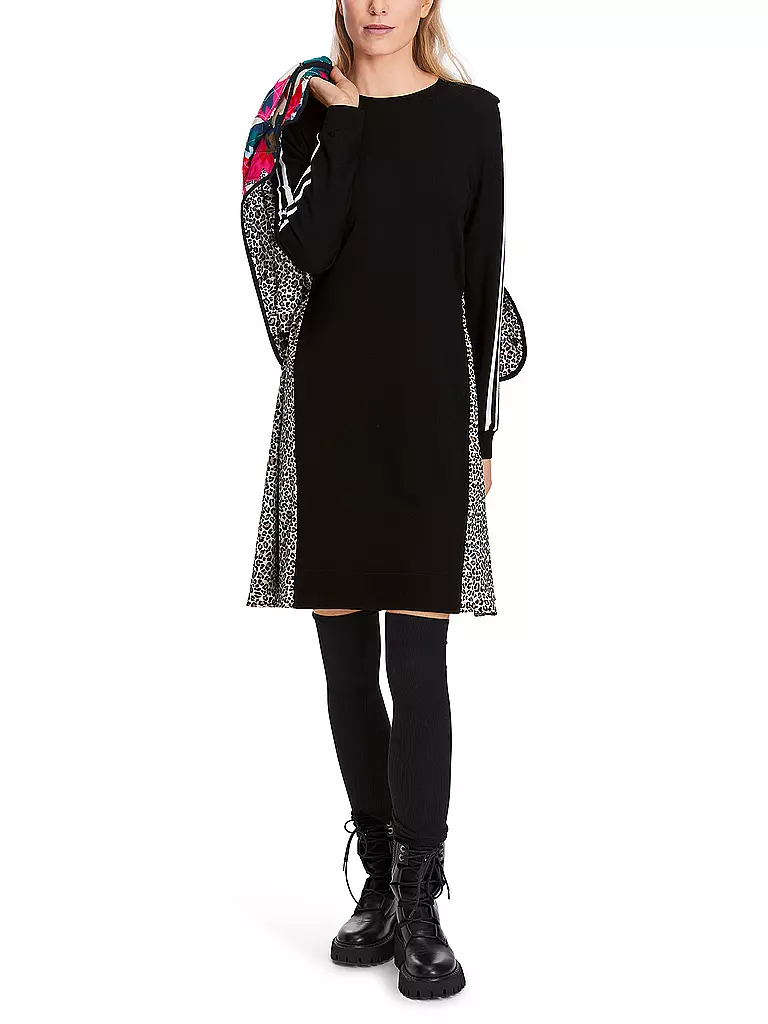 MARC CAIN Midikleid schwarz