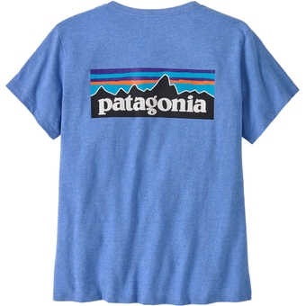 Patagonia P-6 Logo Responsibili-Tee T-Shirt Abundant Blue Damen