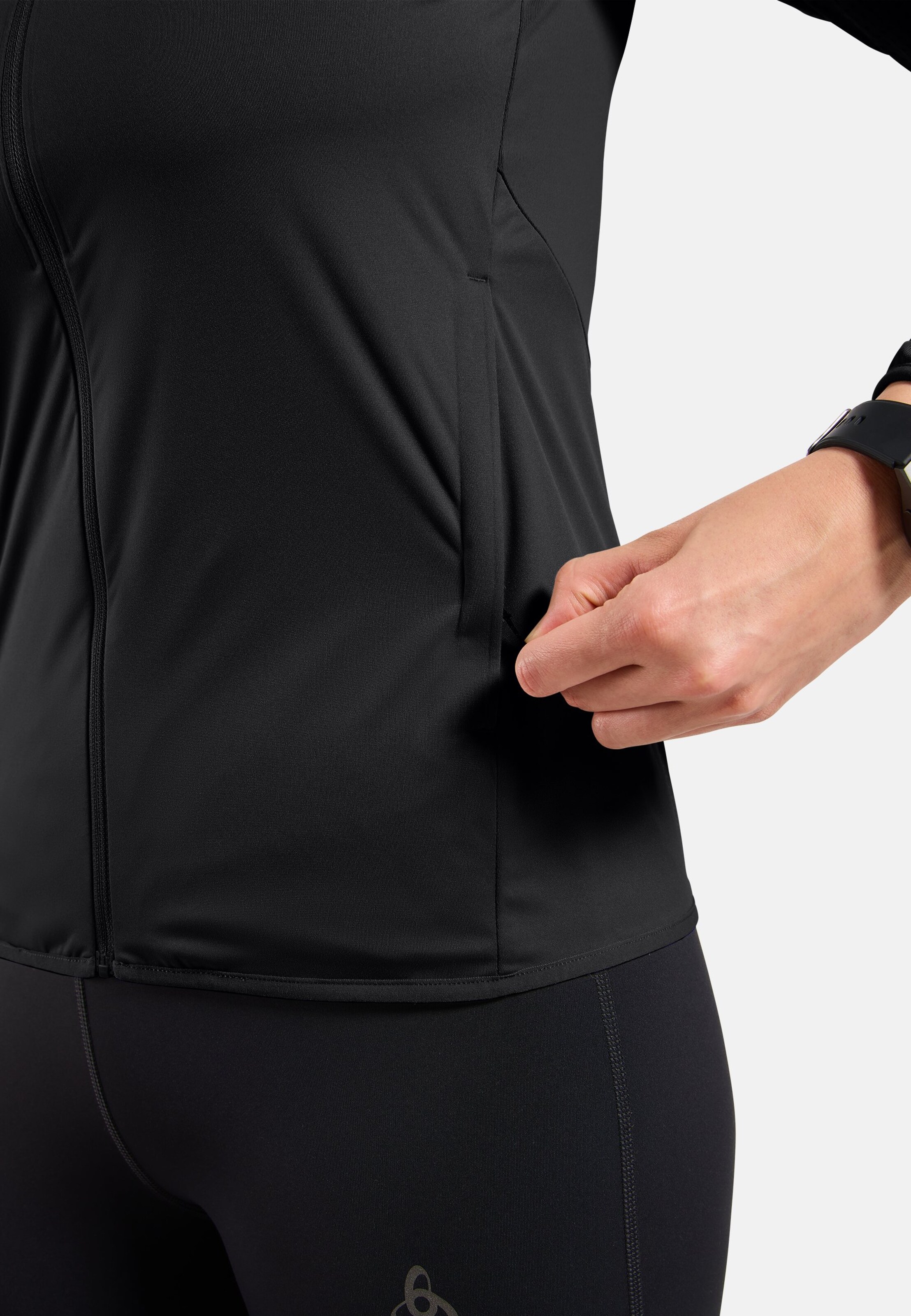 Zeroweight Warm Hybrid-Laufjacke 2.0 in black