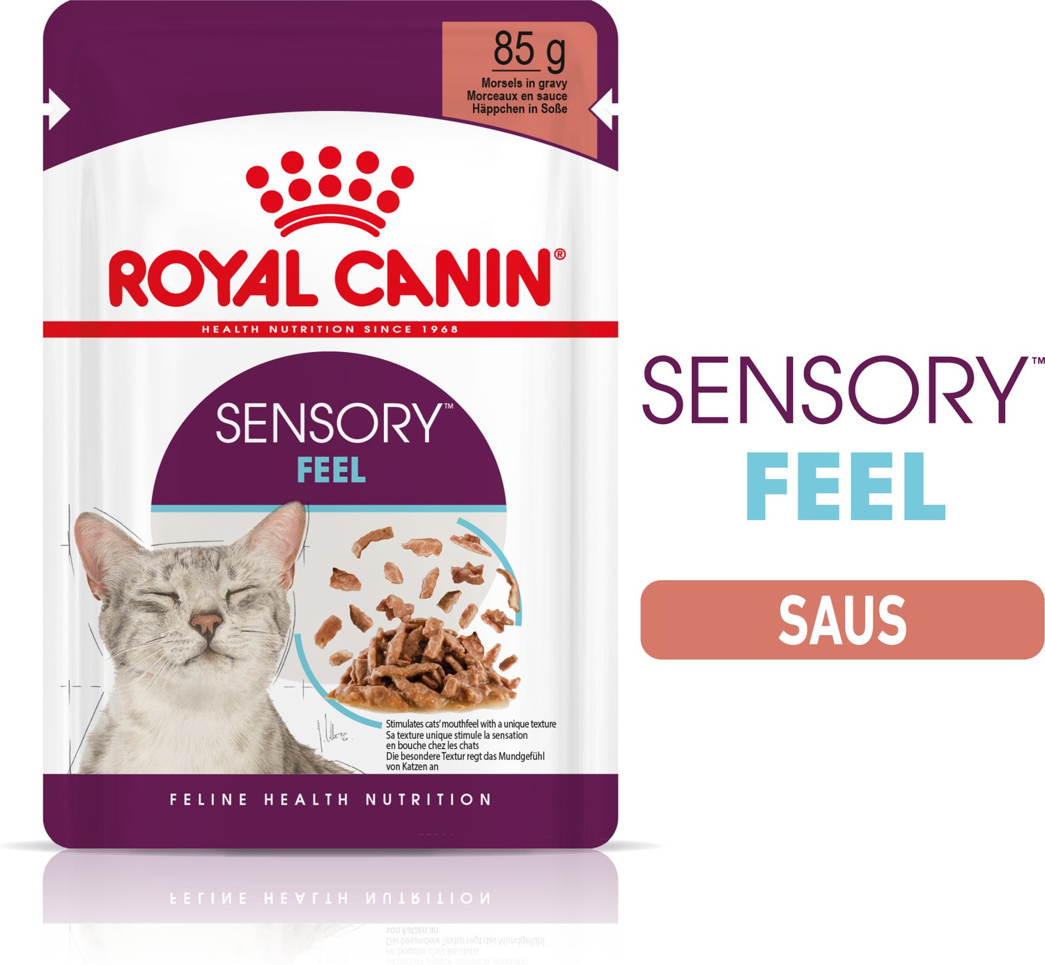 Royal Canin kattenvoer in saus Sensory Feel 85 g 12 stuks