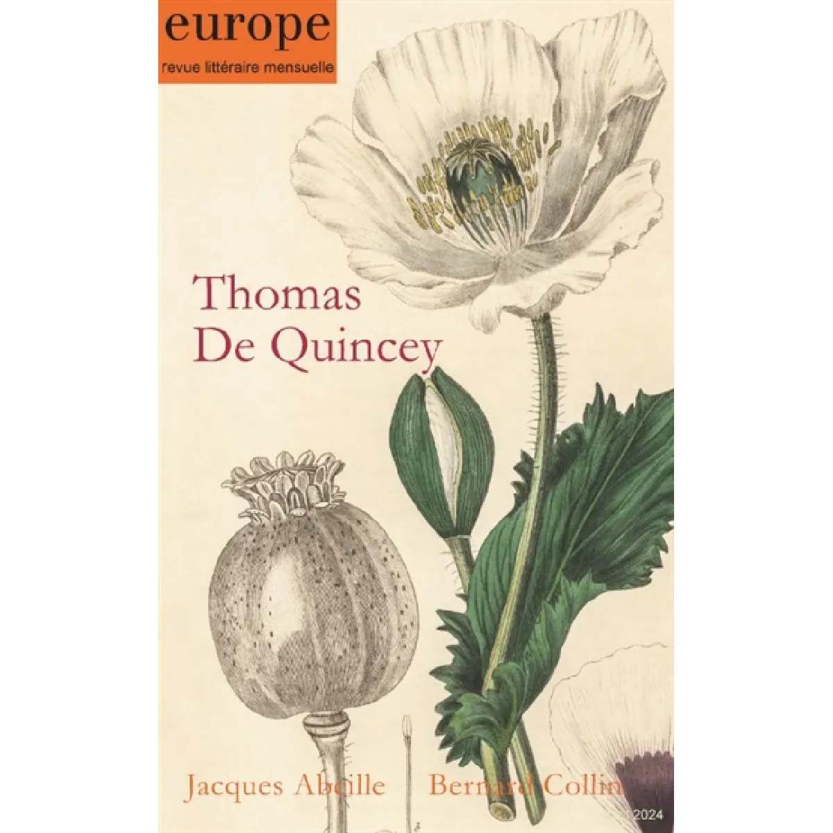 Europe, n° 1140. Thomas De Quincey