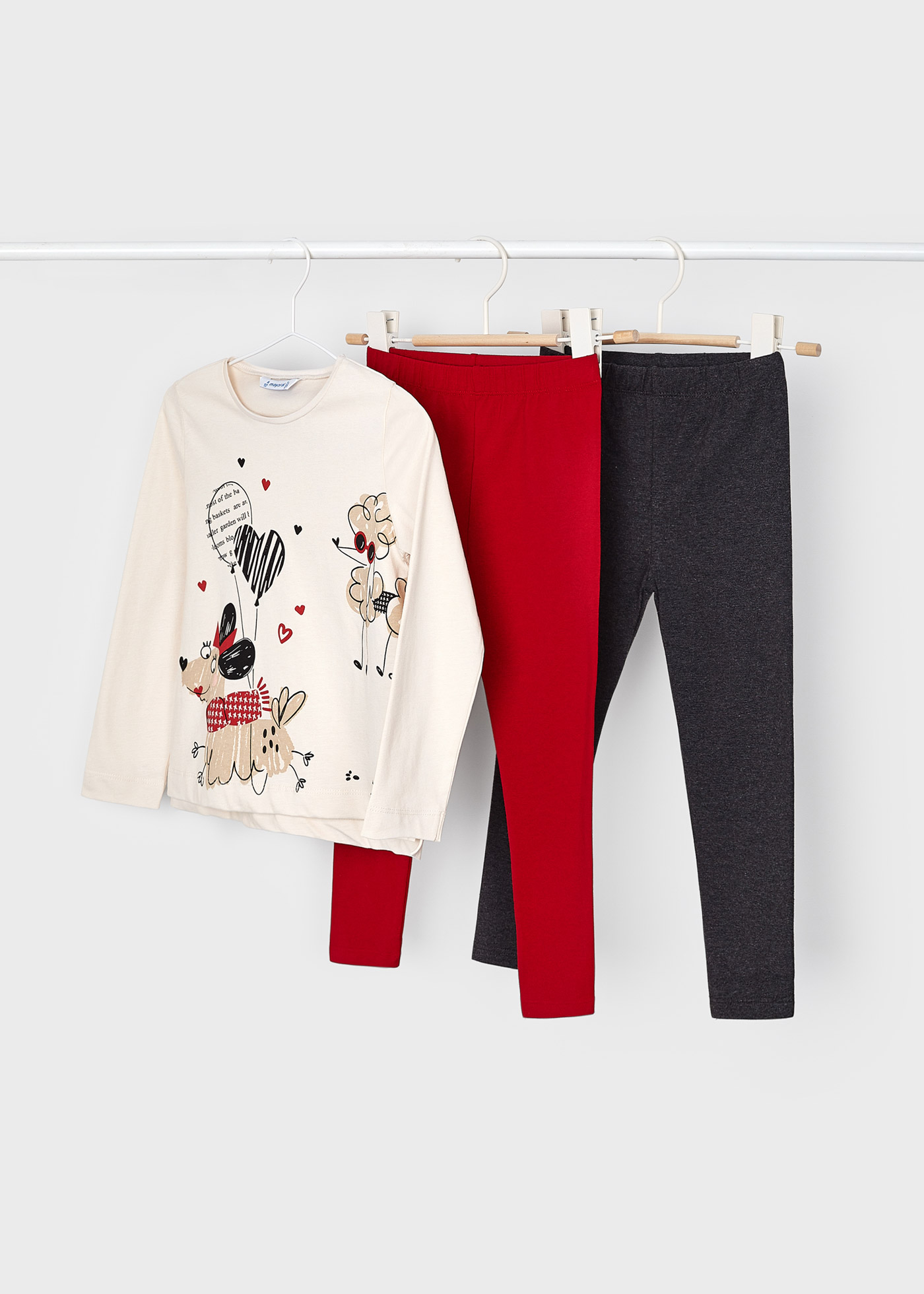 Conjunto de 3 peças Better Cotton para meninas