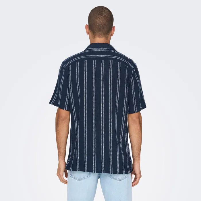 Only & Sons Trev Life Stripe Overhemd Heren