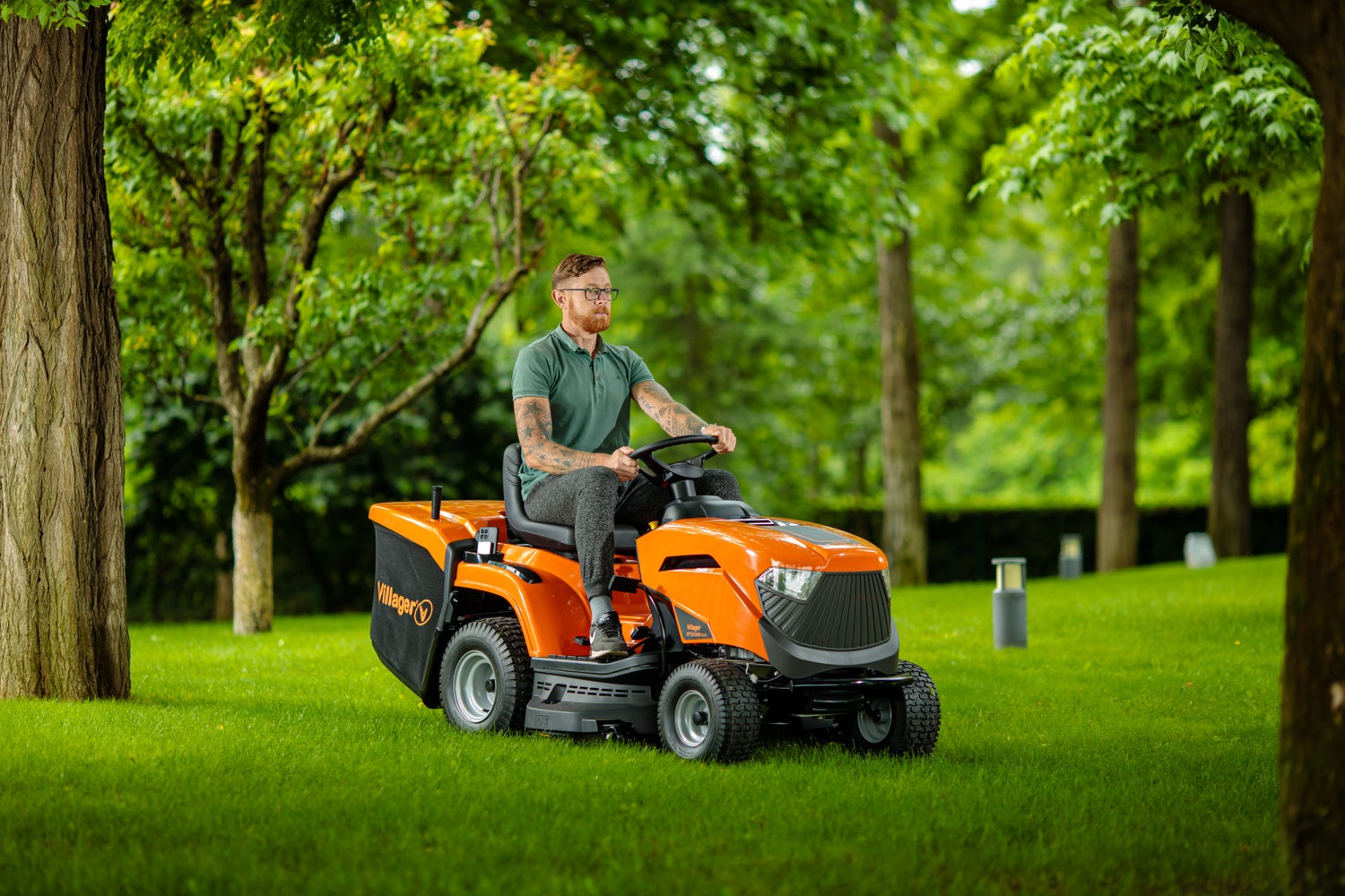 Villager VT 1005 HD zitmaaier met zitmaaier