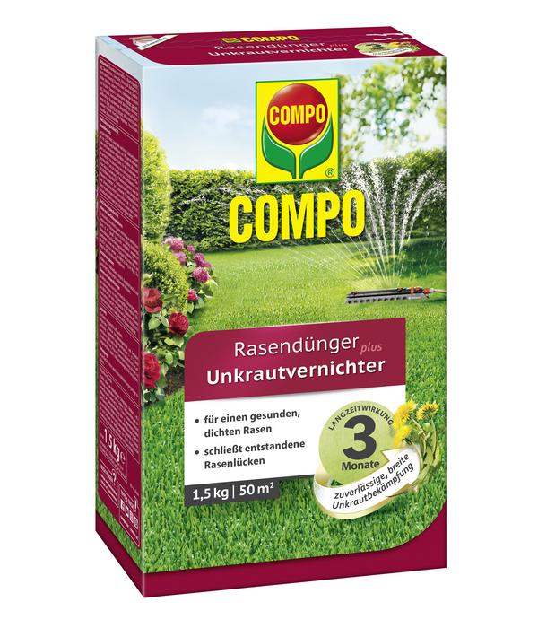 COMPO Rasendünger plus Unkrautvernichter