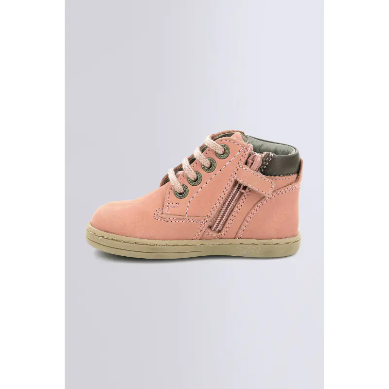 TACKLAND ROSE CLAIR (18-23) BOTTILLONS Cuir Fille