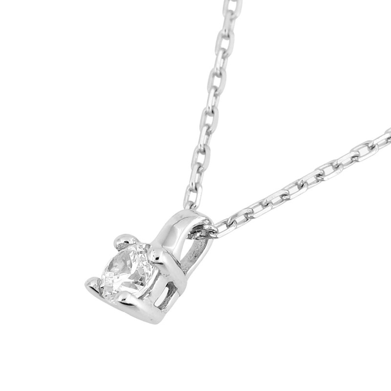 Collier Femme - Oxyde de zirconium - Or 18 Carats - Longueur : 42 cm
