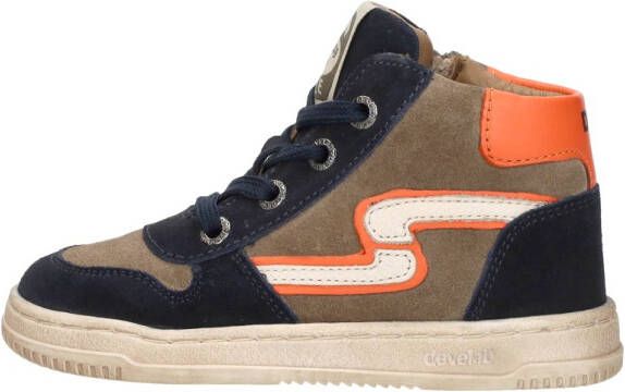 Develab 44413 JongensHalf-hoogKindersneakers Blauw