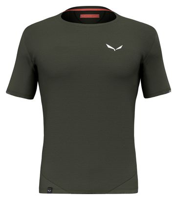 T-Shirt Salewa Pedroc Dry Mesh Khaki