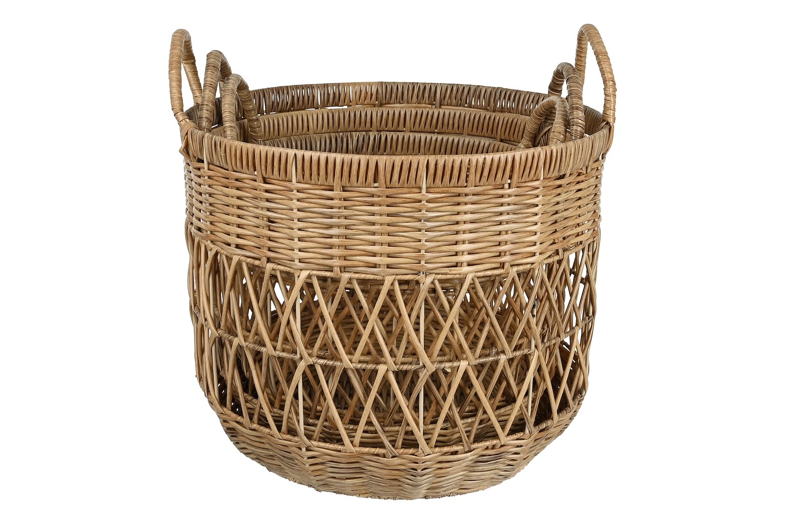 Bris kurv Natur plast Ø32 H26 cm