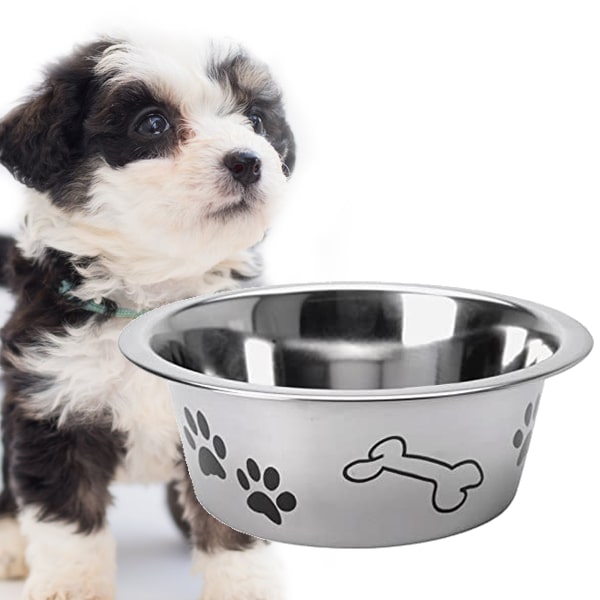 Mangeoire inox pour animaux 16,5 cm