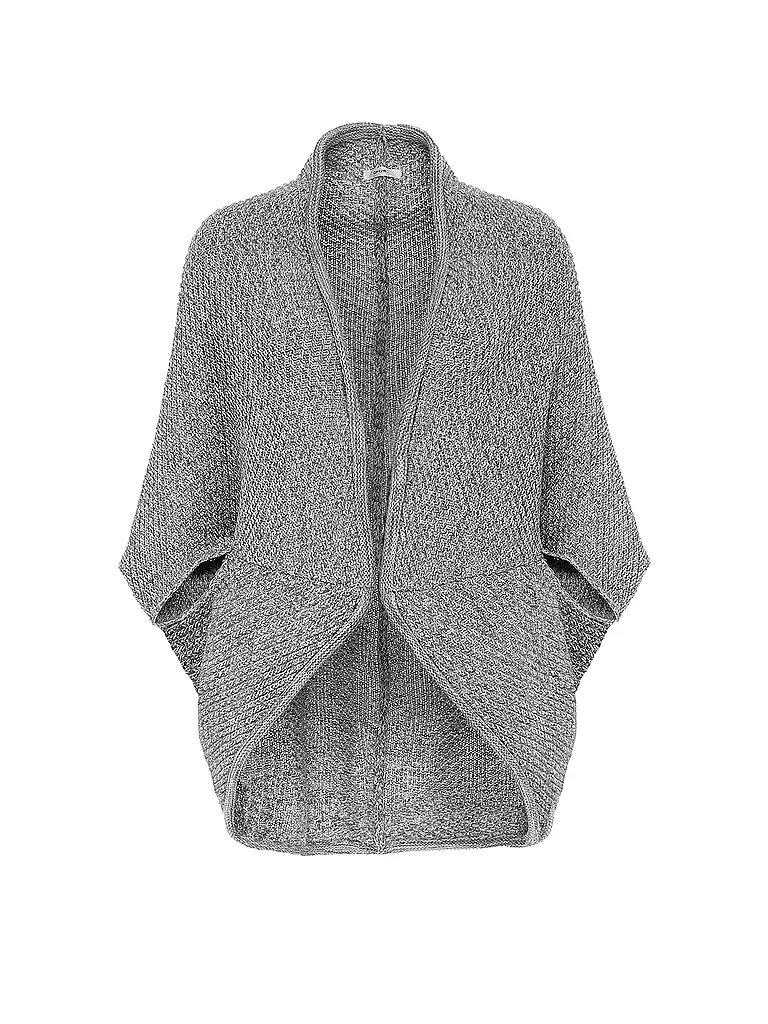 OPUS Strickjacke AMARYLLIS grau