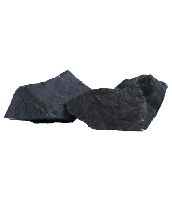 aquadeco Aquariumdeko Set Schwarzer Felsen