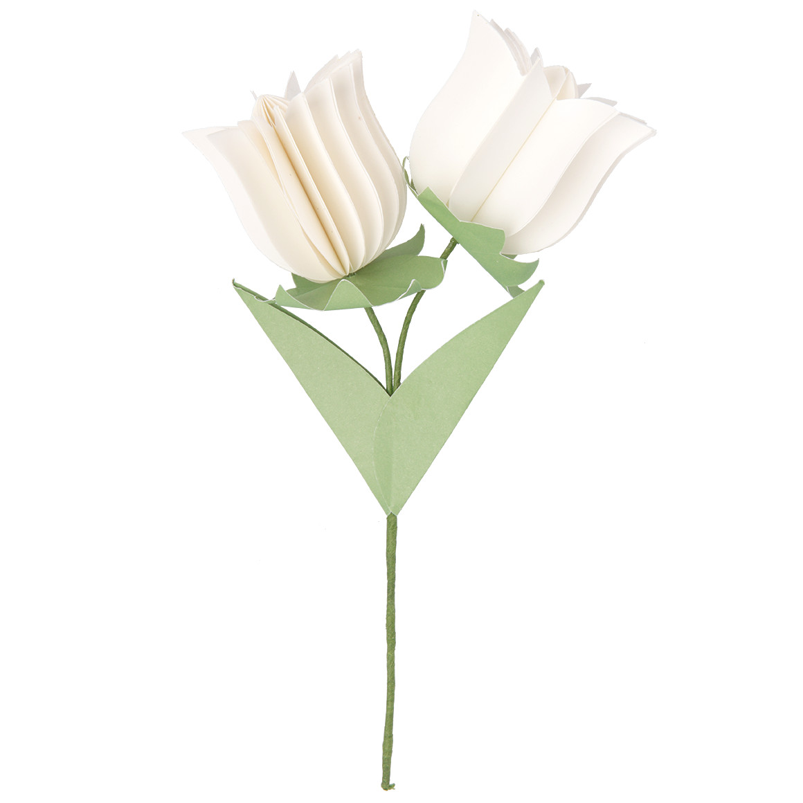 My Home Papierblume Tulpe weiss