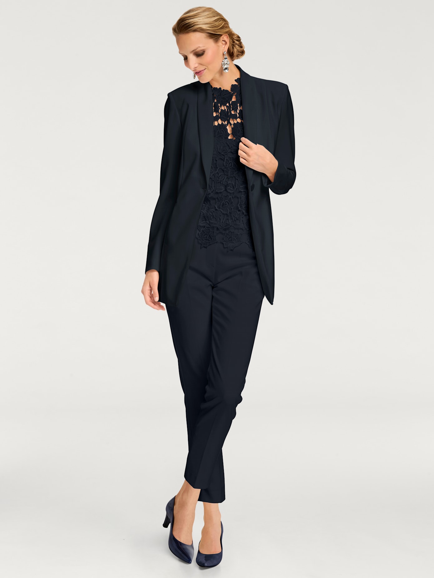 Pantalon crayon coupe droite