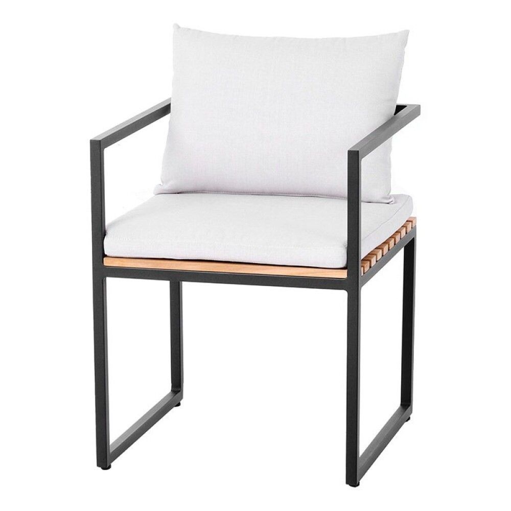 LOUNGESTOL SENSUM EKSJÖ SORT TEAK 2STK