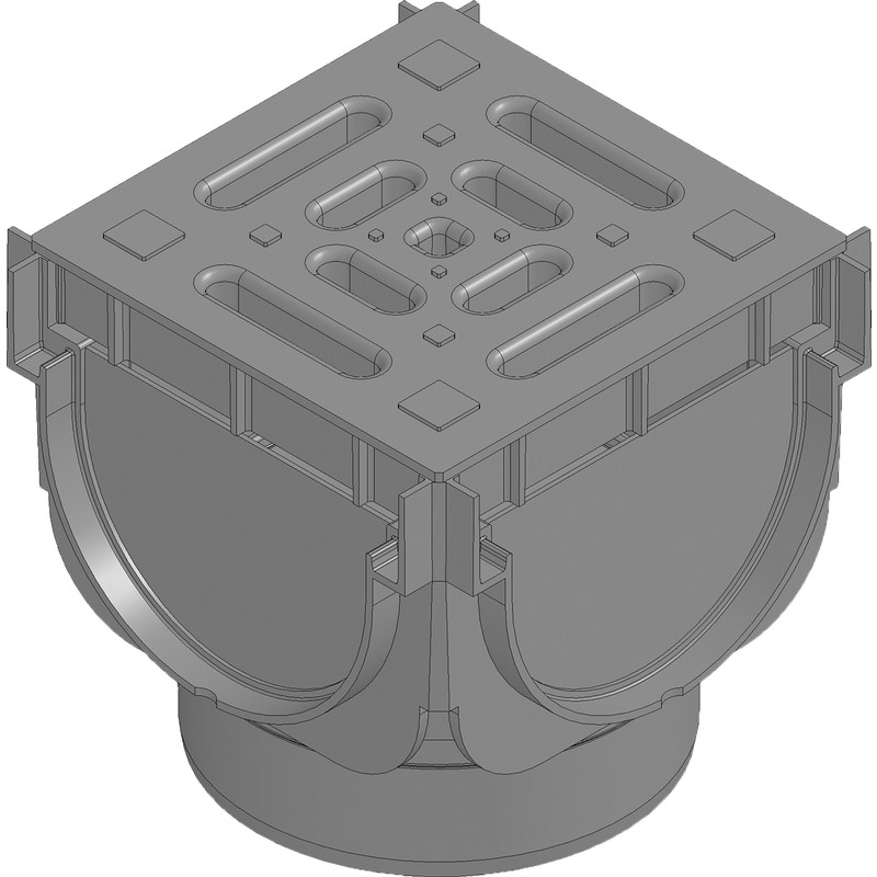 Hauraton hoekelement 125x125x137mm