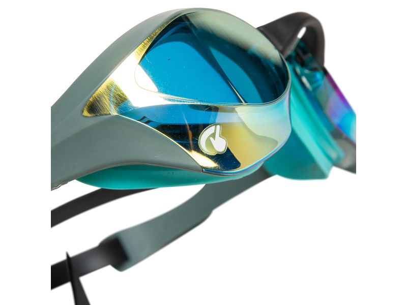 Arena Schwimmbrille Cobra Ultra Swipe Mirror Grau/Schwarz Verspiegelte Wettkampfschwimmbrille