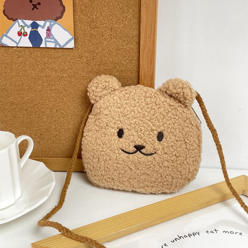 Klas 302 - Cartoon Boucle Crossbody Portemonnee