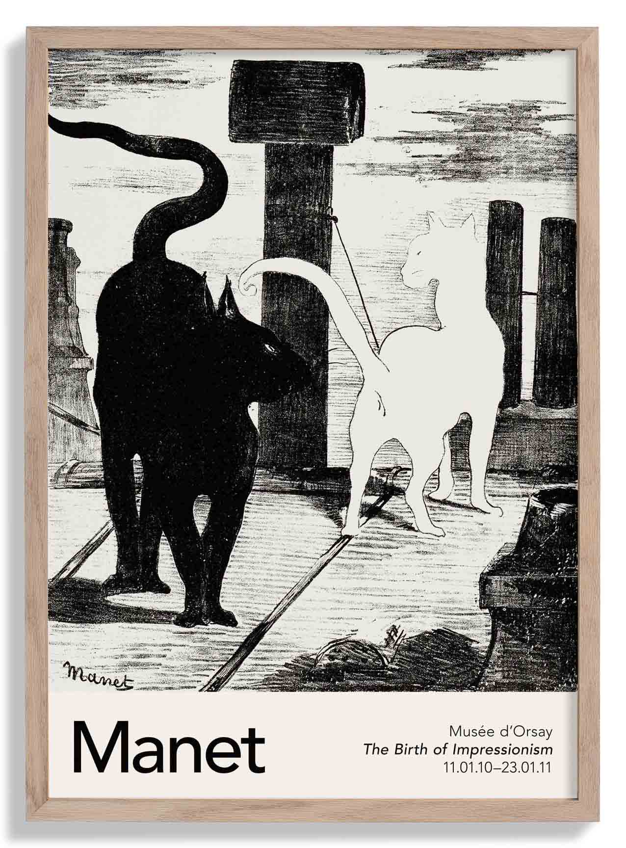 Die Katzen Rendezvous von Manet Ausstellung