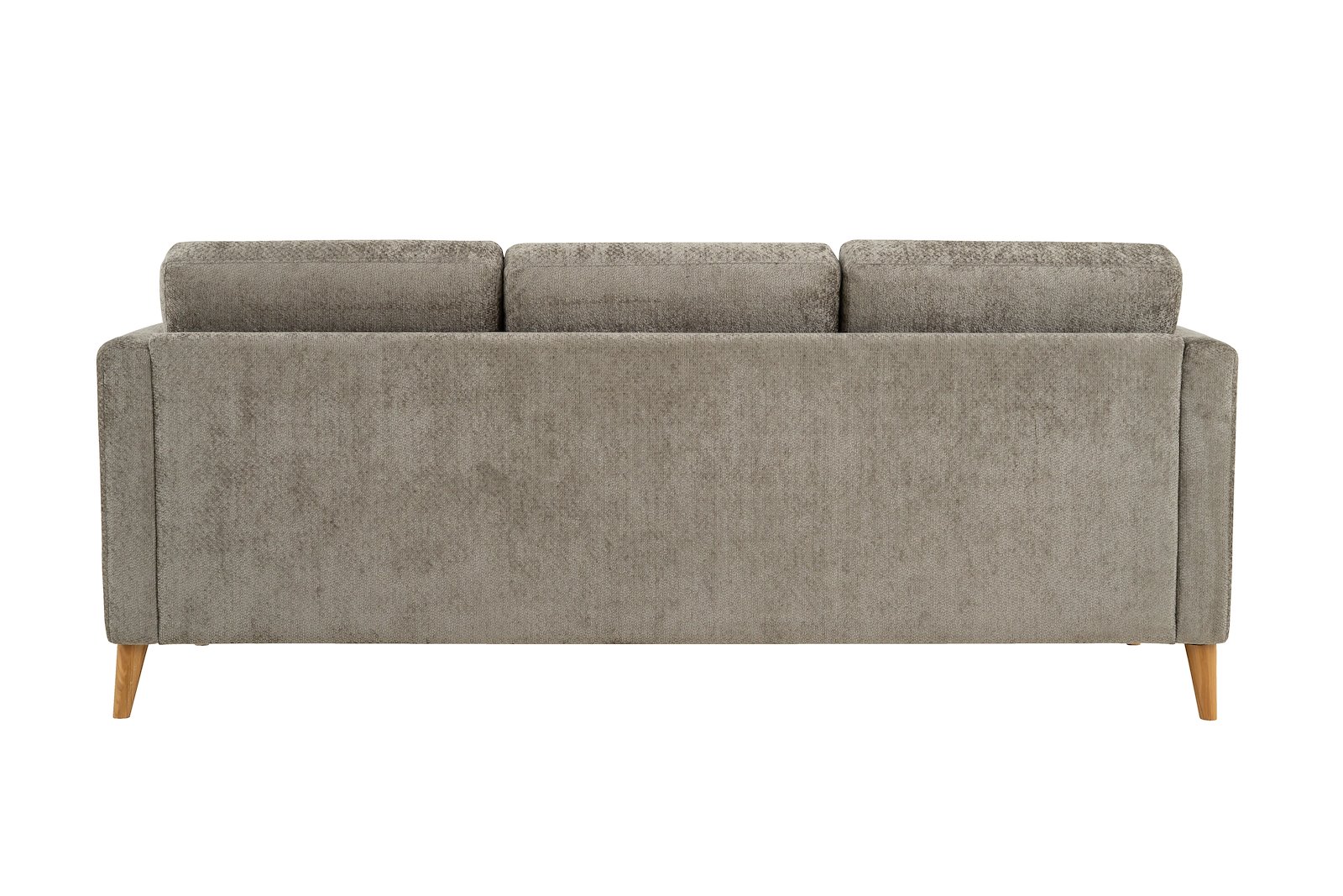Eden 3-seter sofa Tekstil Movie 3/3 Warm Grey med ben i eik natur (15137).