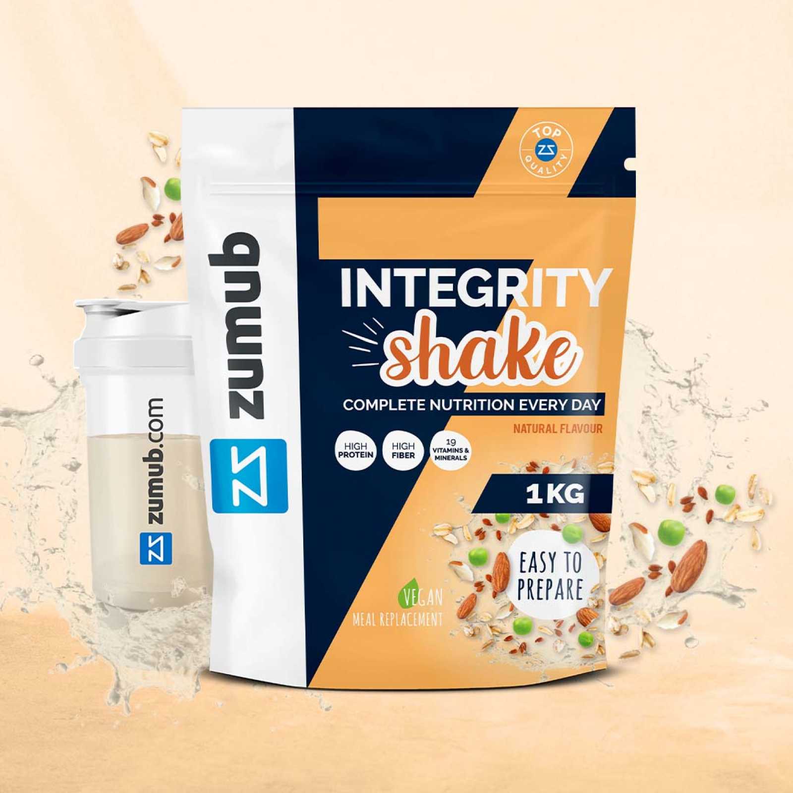 Zumub Integrity Shake 1 kg (substituto de refeição)