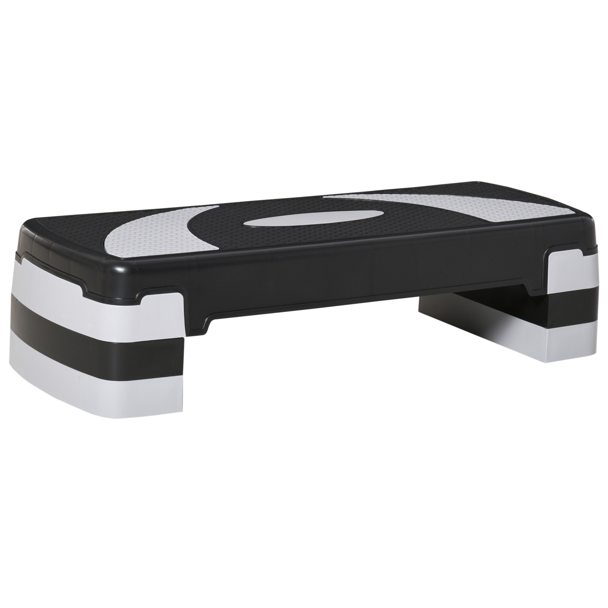 HOMCOM Steppbrett mit 3 Stufen 80L x 31B x 20H cm