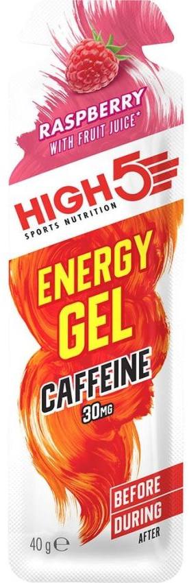 High5 HIGH5 EnergyGel Koffein Bringebær