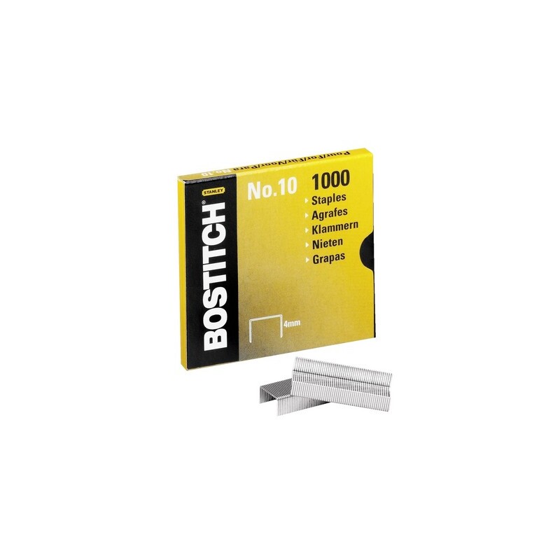 Bostitch Heftklammern Nr. 10, 1000 Stück
