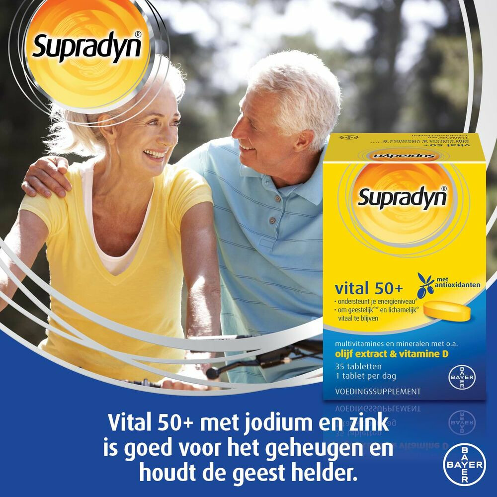 2x Supradyn Vital 50+ 35 tabletten