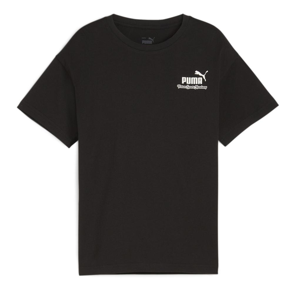 Puma T-shirt Noir Garçon Puma Graphic