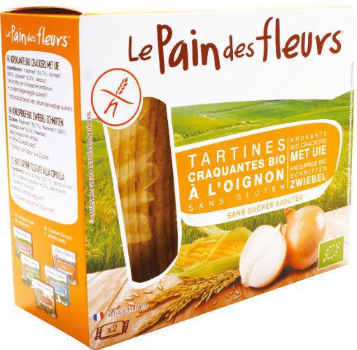 Le Pain Des Fleurs Knackebrod Onions 150g