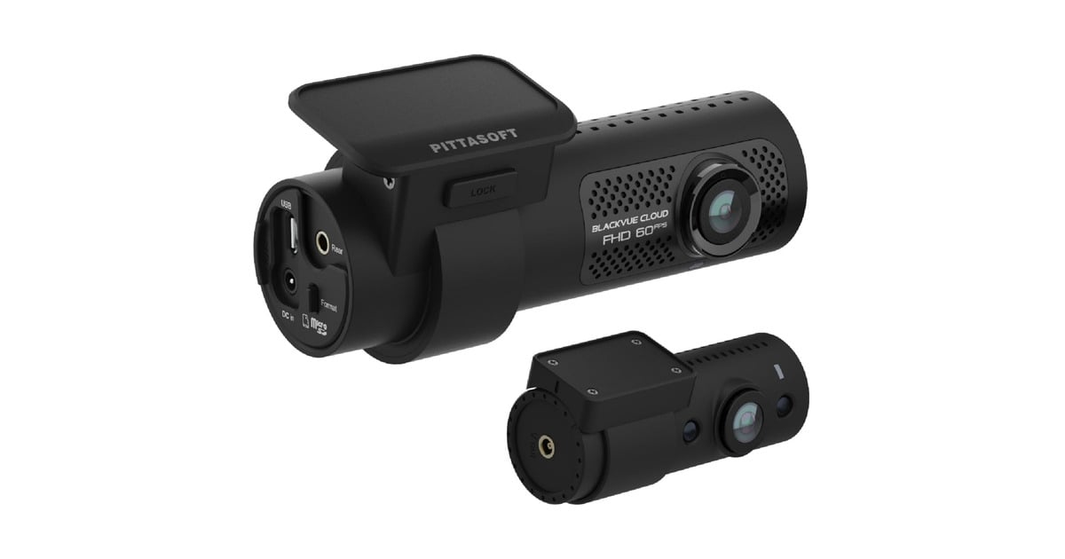BlackVueDR770X-2CH Full HD 2-kanaals dashcam, 64 GB  (Zwart, Full HD (voor + intern) | Wi-Fi | Cloud | GPS | Dual Sony sensoren)
