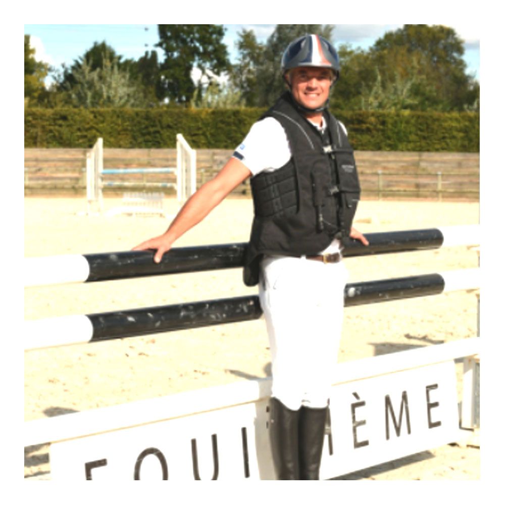 Equitheme AIR - Gilet airbag noir